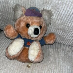 Vintage NY Mets koala Bear Plush Steven Smith Brooklyn Stuffed Animal